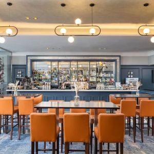 Dining area at DoubleTree By Hilton Brighton Metropole.