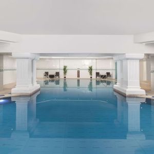 Relaxing indoor pool at DoubleTree By Hilton Brighton Metropole.