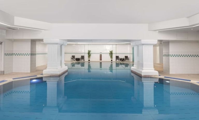 Relaxing indoor pool at DoubleTree By Hilton Brighton Metropole.
