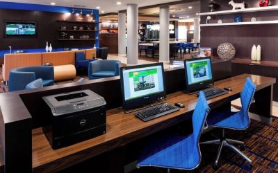 Business center available at Courtyard By Marriott Houston North/ Shenandoah.