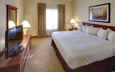 Day use room with natural light at Homewood Suites By Hilton Newark-Cranford.