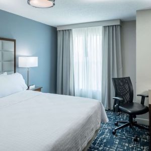 Day room with work space at Homewood Suites By Hilton Austin NW Near The Domain.