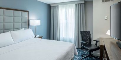 Day room with work space at Homewood Suites By Hilton Austin NW Near The Domain.