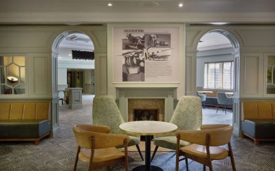 Dining seat at DoubleTree By Hilton Southampton.
