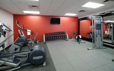 Fitness center available at DoubleTree By Hilton Sunrise.