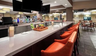 Hotel bar at DoubleTree By Hilton Sunrise.