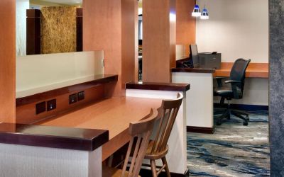 Business center available at Fairfield Inn & Suites By Marriott Tallahassee Central. 