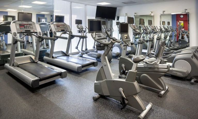 Fitness center available at Four Points By Sheraton Los Angeles International Airport. 