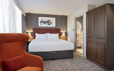 Day use room with natural light at Leonardo Royal Hotel Birmingham.