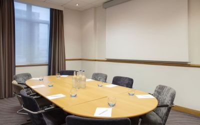 Professional meeting room at Leonardo Hotel London Croydon.