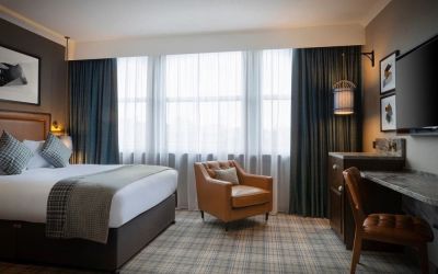 Spacious day use room at Leonardo Royal Hotel Edinburgh.