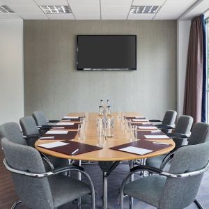 Professional meeting room at Leonardo Hotel Newcastle Quayside.