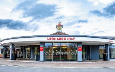 Hotel exterior at Leonardo Hotel And Conference Venue Hinckley Island.
