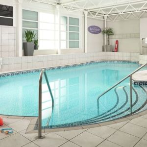 Refreshing indoor pool at Leonardo Royal Hotel Oxford.