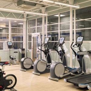 Fitness center available at Leonardo Royal Hotel Oxford.