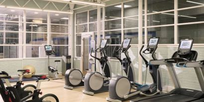 Fitness center available at Leonardo Royal Hotel Oxford.