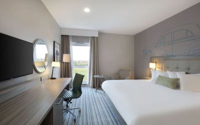 Day use room with work desk at Leonardo Royal Hotel Oxford.