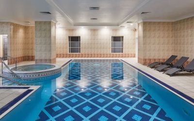 Indoor pool at Leonardo Hotel Middlesbrough.