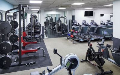Well equipped fitness center at Leonardo Hotel Edinburgh Murrayfield.