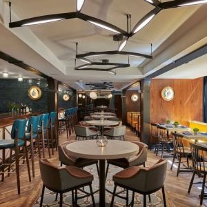 Coworking and dining space at Viceroy Washington DC.