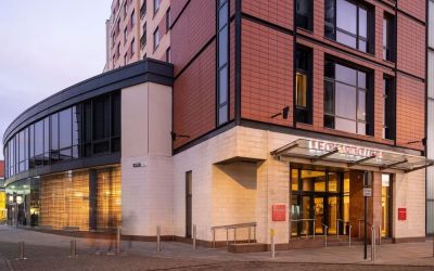 Hotel exterior at Leonardo Hotel Leeds. 