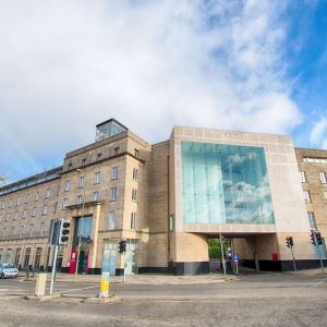 Hotel exterior at Leonardo Royal Hotel Edinburgh Haymarket. 