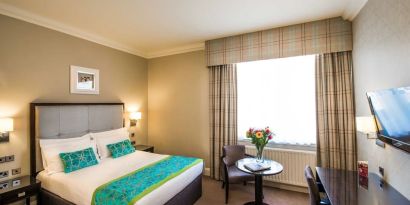 Day use room with work desk at Leonardo Hotel Edinburgh City.