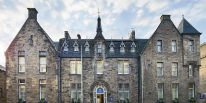Hotel exterior at Leonardo Hotel Edinburgh City.