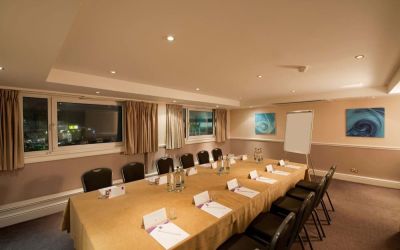 Meeting room at Leonardo Inn Glasgow West End. 
