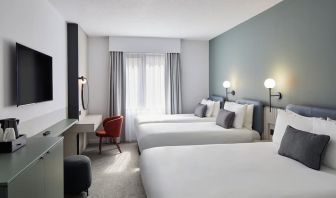 Three bed day use room at Leonardo Hotel Dublin Parnell Street.