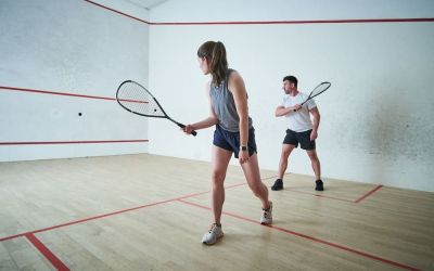 Squash courts available at The Dilly.   