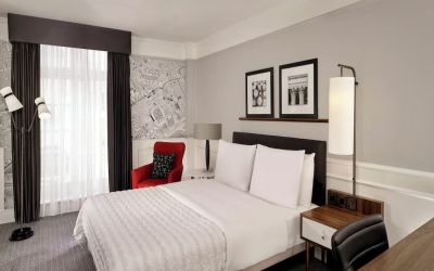 Day use room with natural light at The Dilly.  
