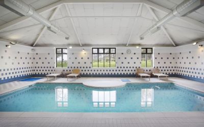 Indoor pool at Leonardo Hotel East Midland Airport.