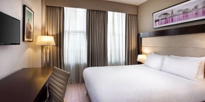Romantic day room at Leonardo Hotel Cardiff.