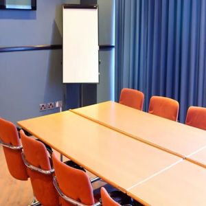 Professional meeting room at Leonardo Hotel Manchester Central.