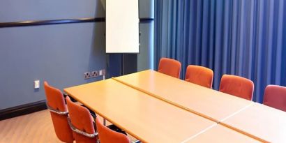 Professional meeting room at Leonardo Hotel Manchester Central.