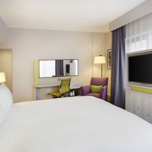 Day use room with work desk at Leonardo Hotel Manchester Central.