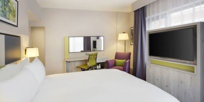 Day use room with work desk at Leonardo Hotel Manchester Central.