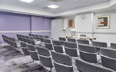 Conference room at Leonardo Hotel Southampton.