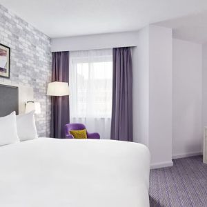 Spacious day use room with work desk at Leonardo Hotel Swindon.