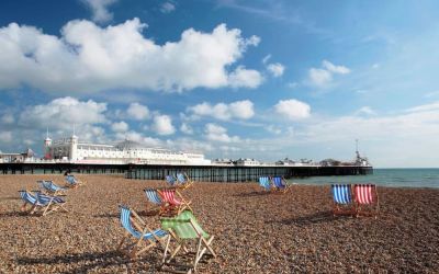 Hotel landkmark at Leonardo Royal Hotel Brighton Waterfront.