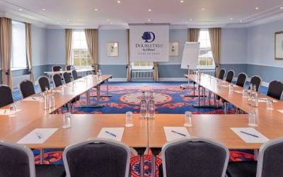 Professional meeting room at DoubleTree By Hilton Stoke On Trent.