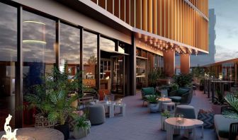 Terrace/patio at The Gantry London, Curio Collection By Hilton.