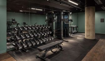 Fitness center available at The Gantry London, Curio Collection By Hilton.