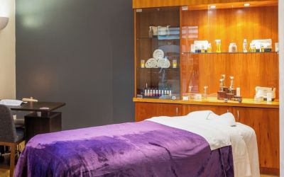 Full-service spa at DoubleTree By Hilton Edinburgh Airport.