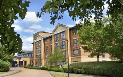 Hotel exterior at DoubleTree By Hilton Coventry.