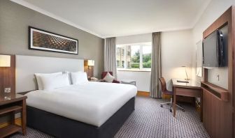 Day use room with work desk at DoubleTree By Hilton Coventry.
