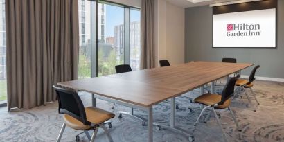 Professional meeting room at Hilton Garden Inn Stoke On Trent.