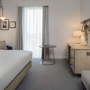 Day use room with natural light at Hilton Garden Inn Stoke On Trent.