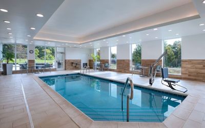 Indoor pool at TownePlace Suites Edgewood Aberdeen.